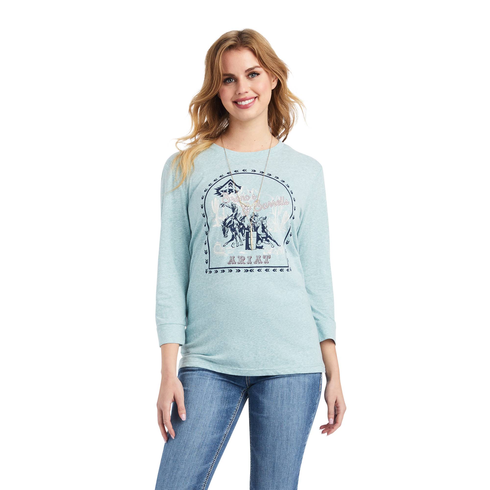Ariat Ladies Broncs and Barrels Tee Shirt
