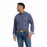 Ariat Mens Wrinkle Free Immanuel Classic Fit Shirt
