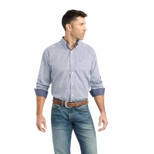 Ariat Mens Wrinkle Free Issac Classic Fit Shirt
