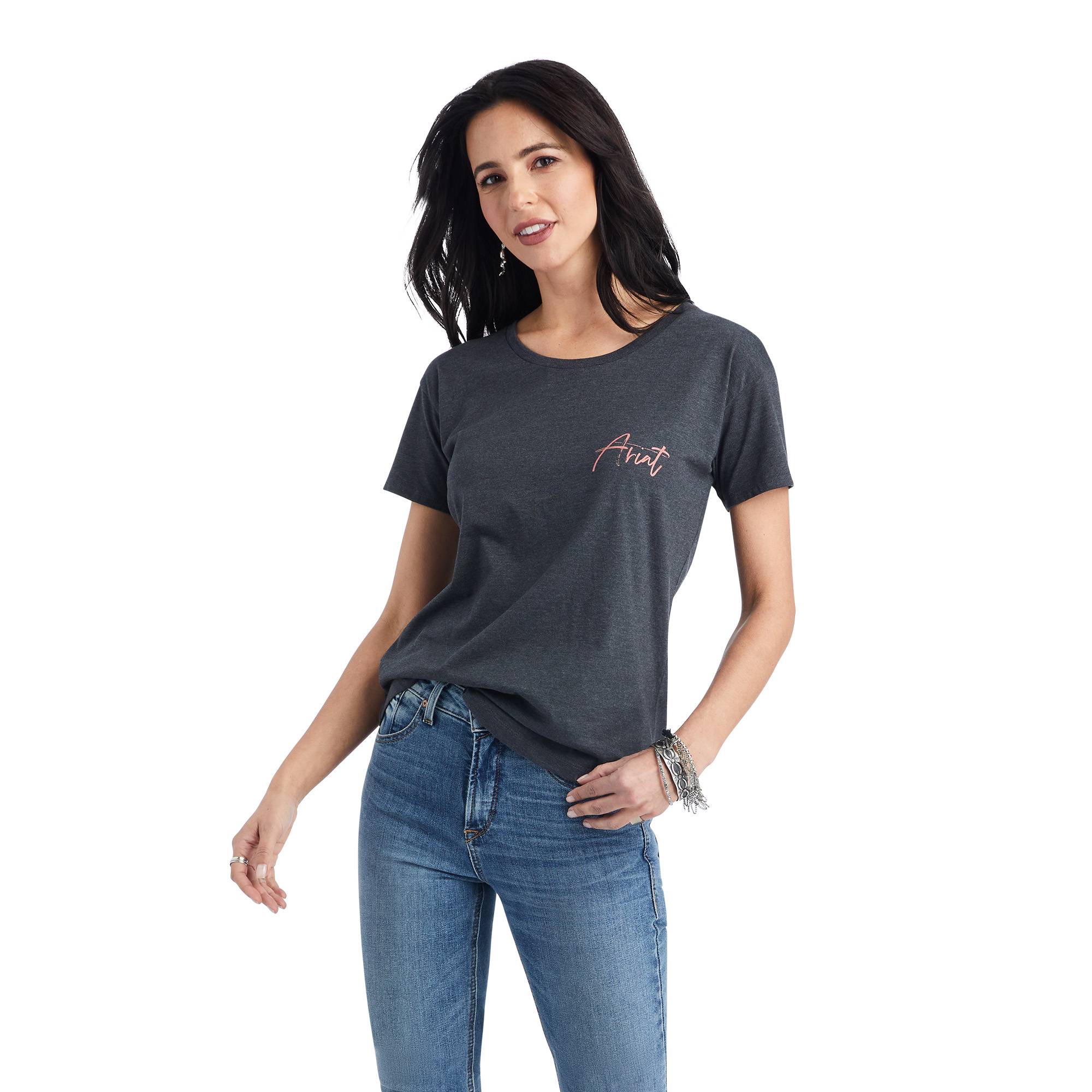 Ariat Ladies Sunset Short Sleeve Tee Shirt