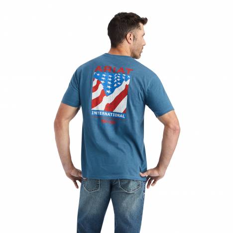 Ariat Mens Flag Flow T-Shirt