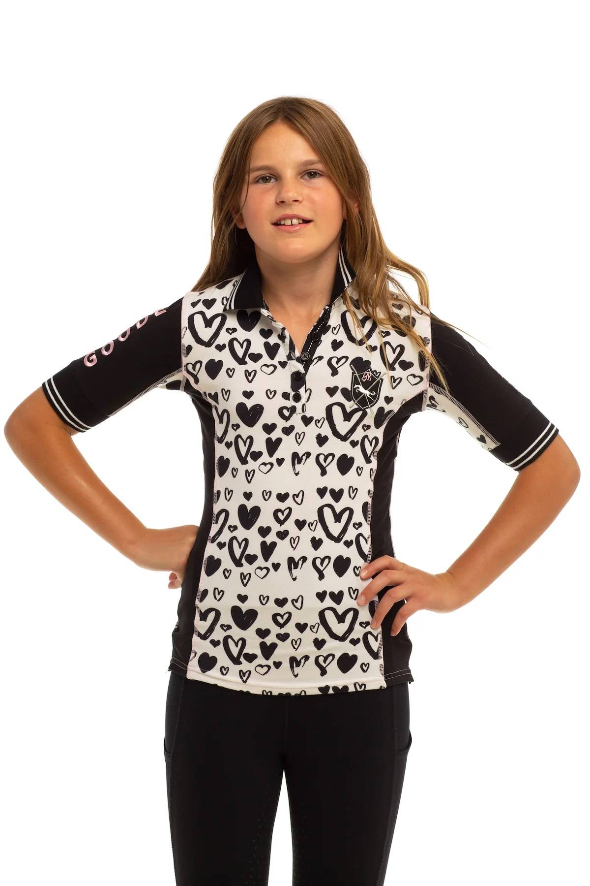 Goode Rider Girls Elite Polo Shirt