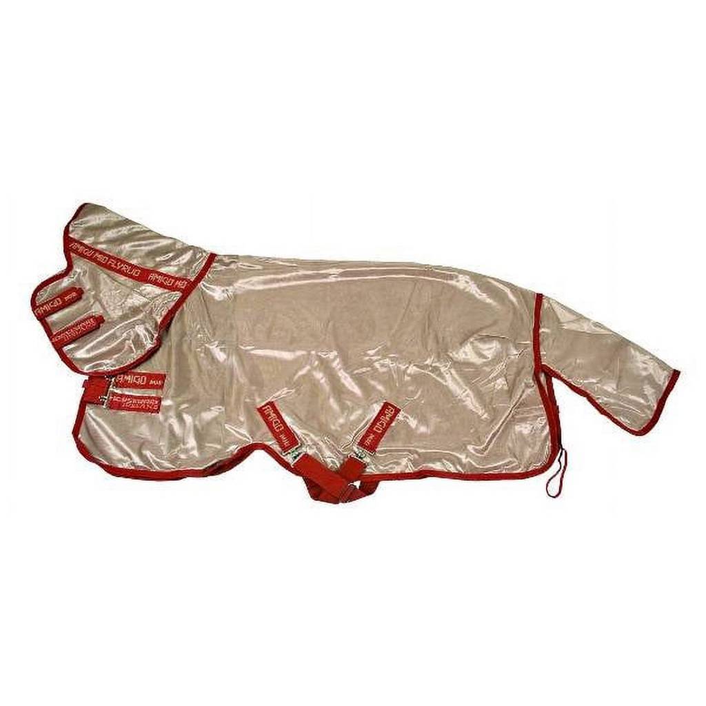 Mio Pony Fly Sheet - Bronze/Red - 54