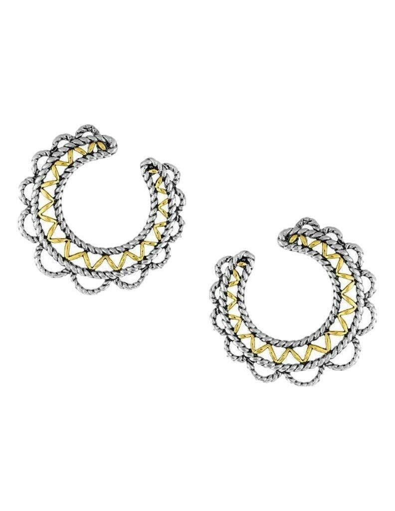 Montana Silversmiths Western Lace Hoop Earrings