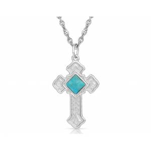 Montana Silversmiths Prosperity In Faith Cross Necklace