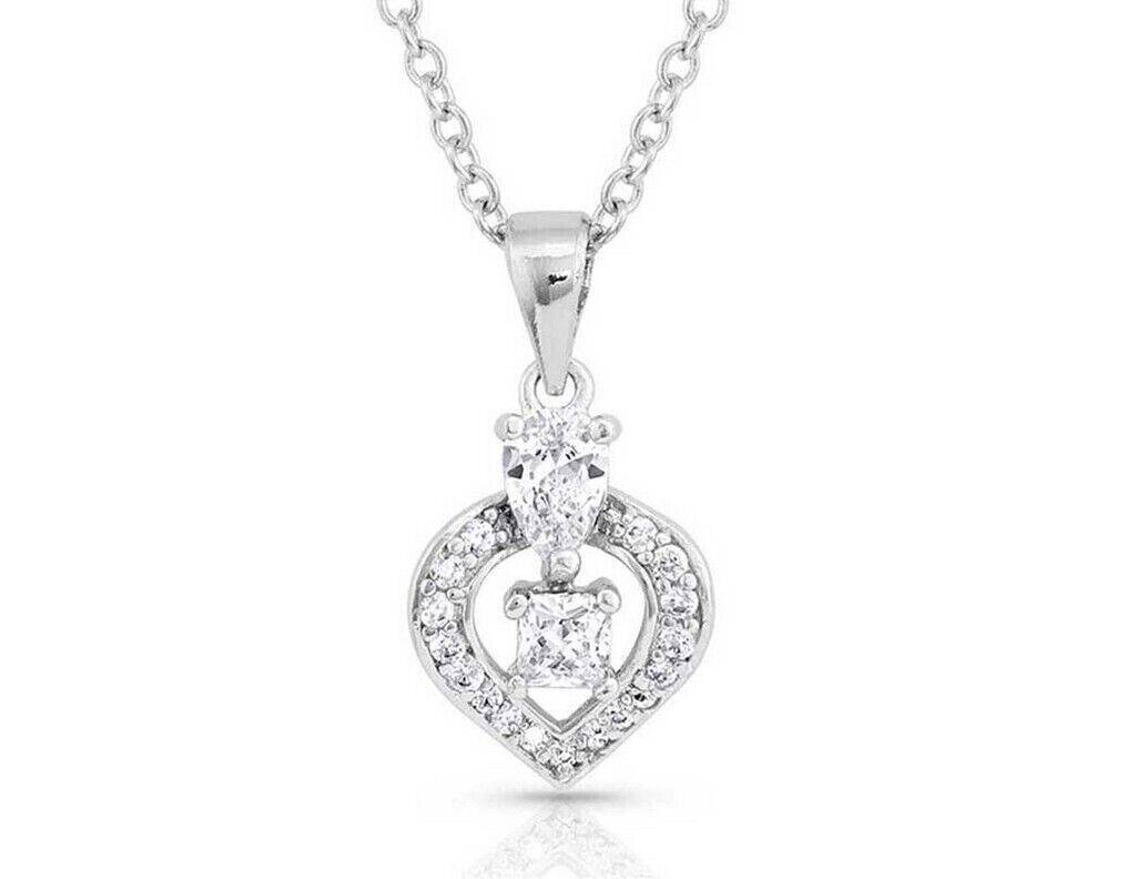Montana Silversmiths Touch of Crystal Necklace