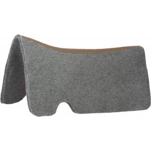 Mustang Blue Horse Pressed Wool Contoured Liner Pad