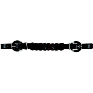 Mustang Braided Curb Strap with Stainless Steel Hardware