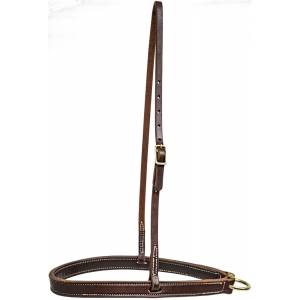 Mustang Double & Stitched Noseband with Solid Brass Hardware
