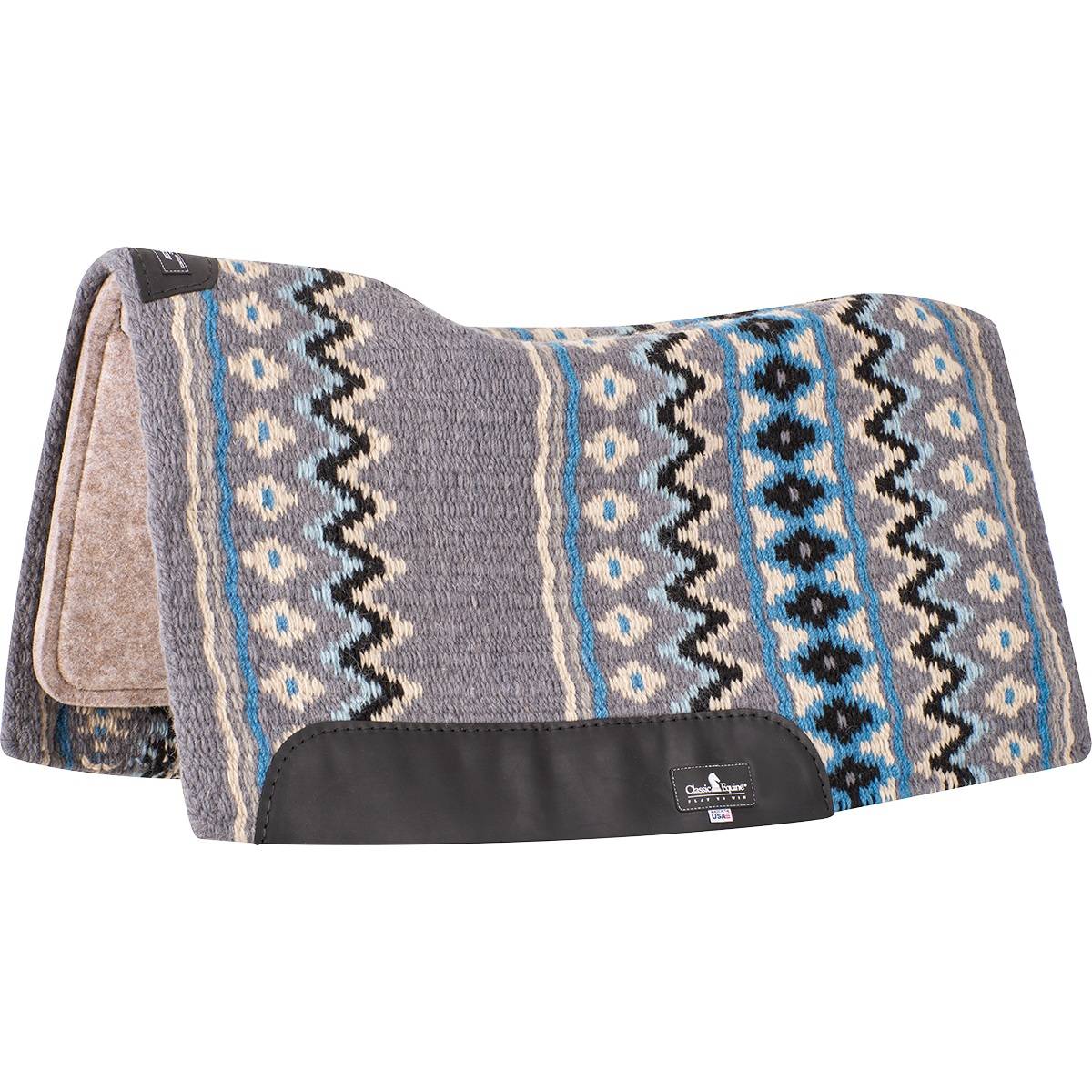 Classic Equine ESP Blanket Top Contoured Saddle Pad - 3/4" Thick