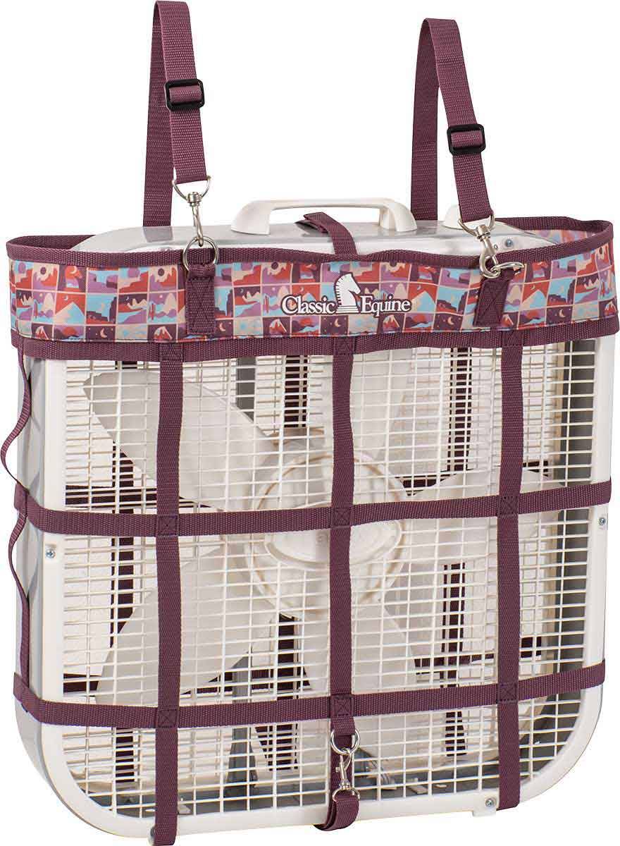 Classic Equine Box Fan Bag