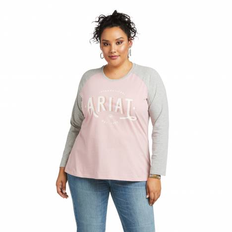 Ariat Ladies REAL Loop Baseball Tee Shirt