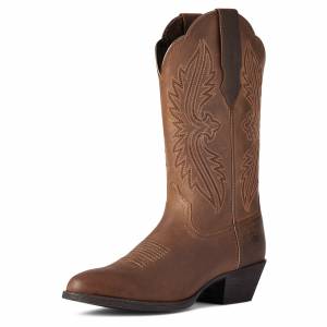 Ariat Ladies Heritage R Toe StretchFit Western Boots