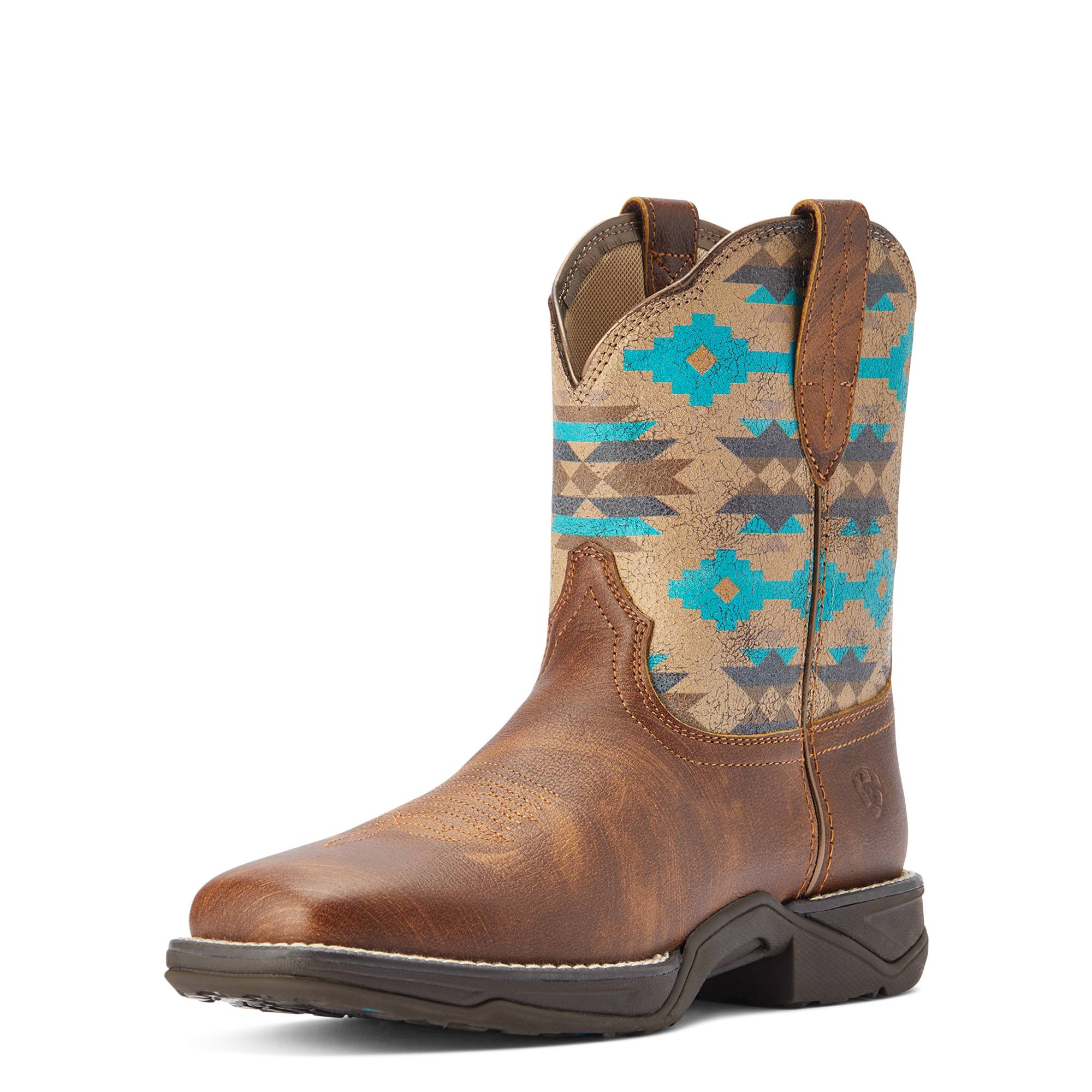 Ariat Ladies Anthem Shortie Savanna Western Boots