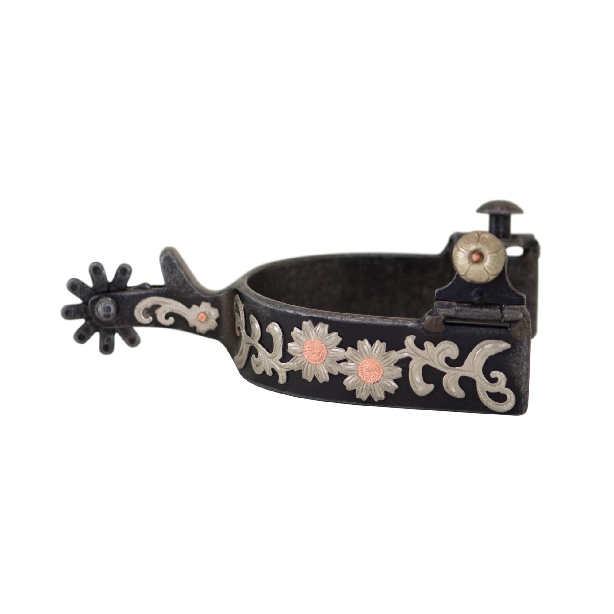 Partrade Cowboy Tack Daisy Large Cup Spur