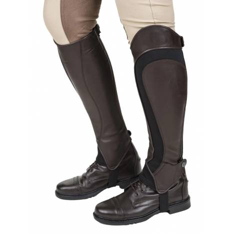 TuffRider Ladies Derby Leather Half Chaps