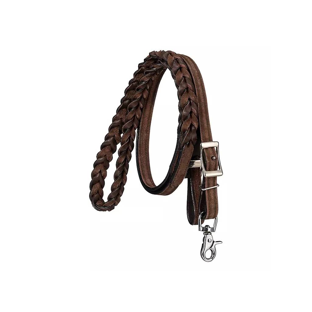 Royal King Braided Leather Roping Reins