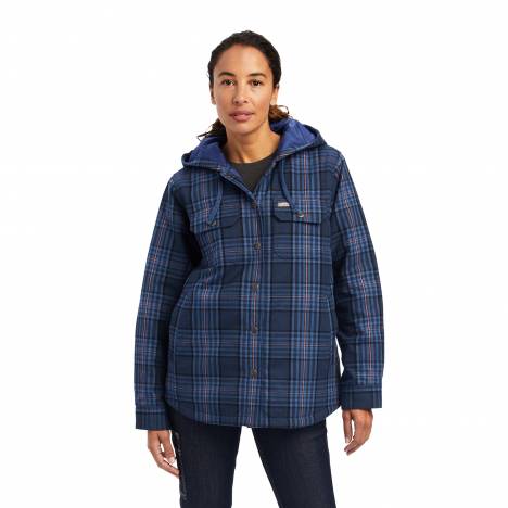 Ariat Ladies Rebar Flannel Shirt Jacket