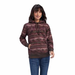 Ariat Ladies REAL Allover Print Hoodie