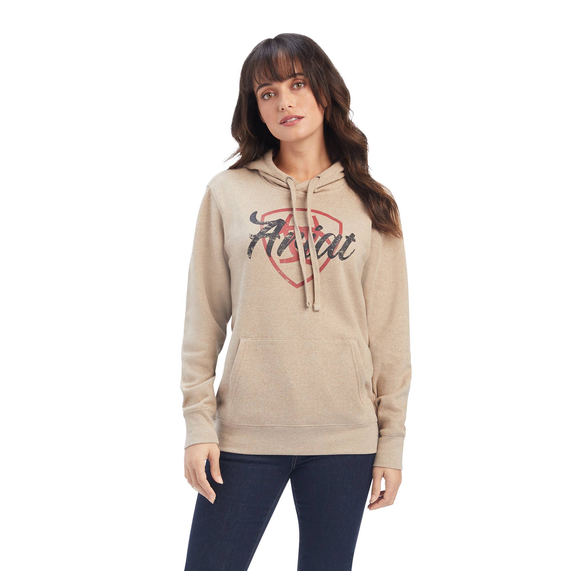 Ariat Ladies REAL Shield Logo Hoodie