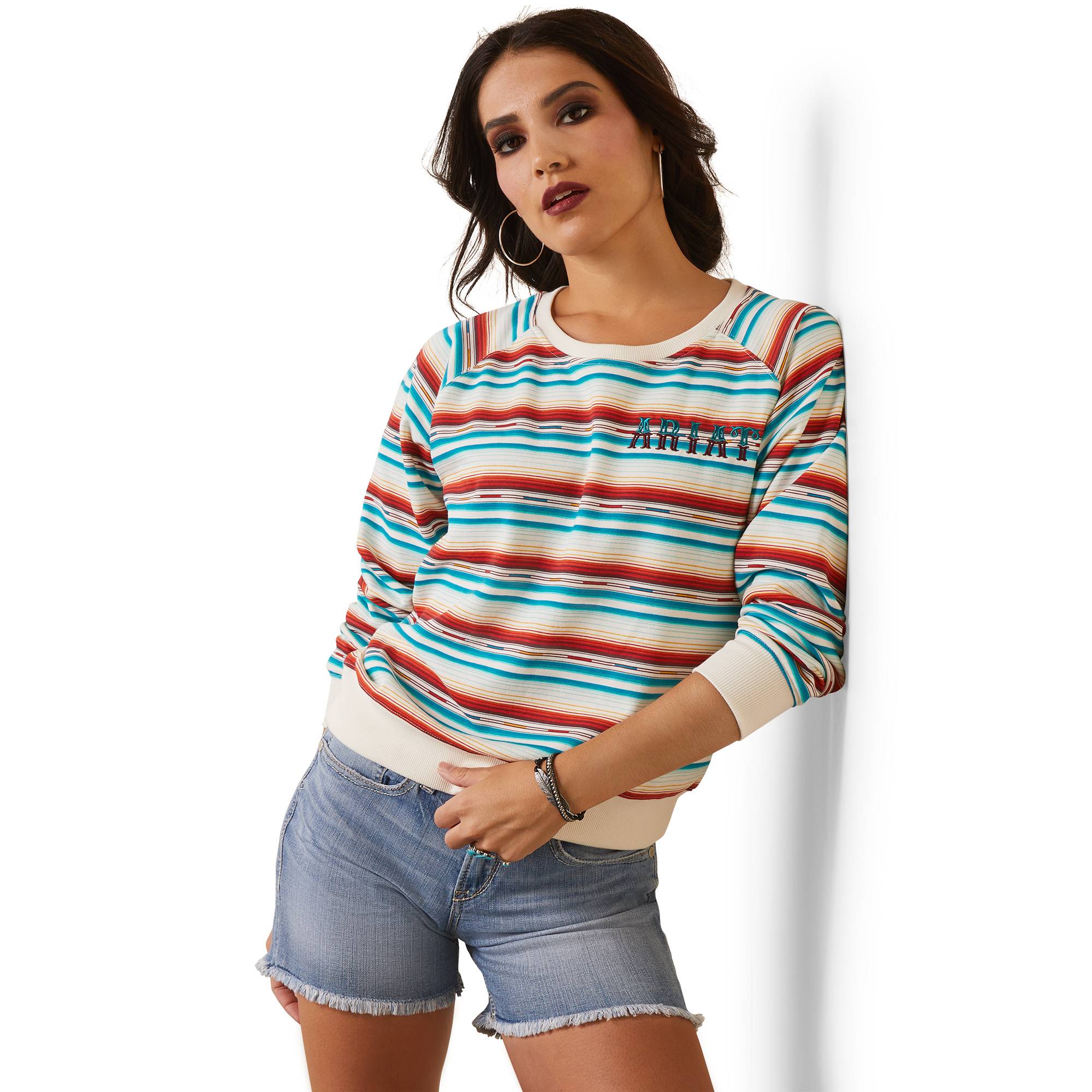Ariat Ladies REAL Rosa Serape Sweatshirt