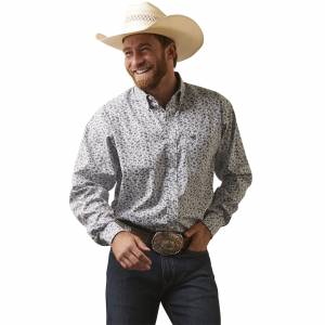 Ariat Mens Wrinkle Free Fortune Classic Fit Shirt