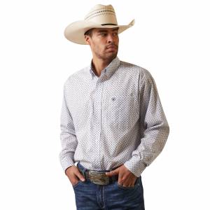 Ariat Mens Wrinkle Free Asher Classic Fit Shirt