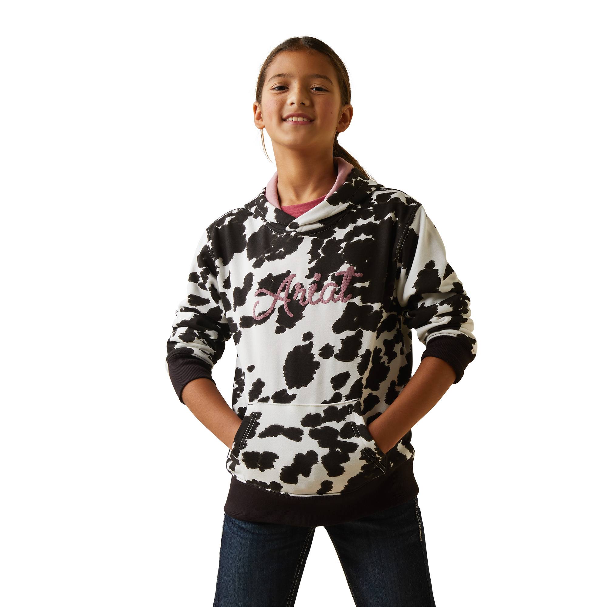 Ariat Kids Cowhide Hoodie