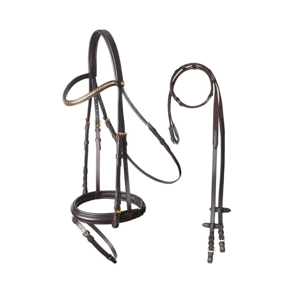 Horze Safari Bridle with Curved Clincher Browband