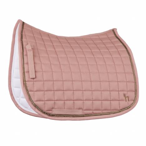 Horze Munich Dressage Saddle Pad with Metallic Piping