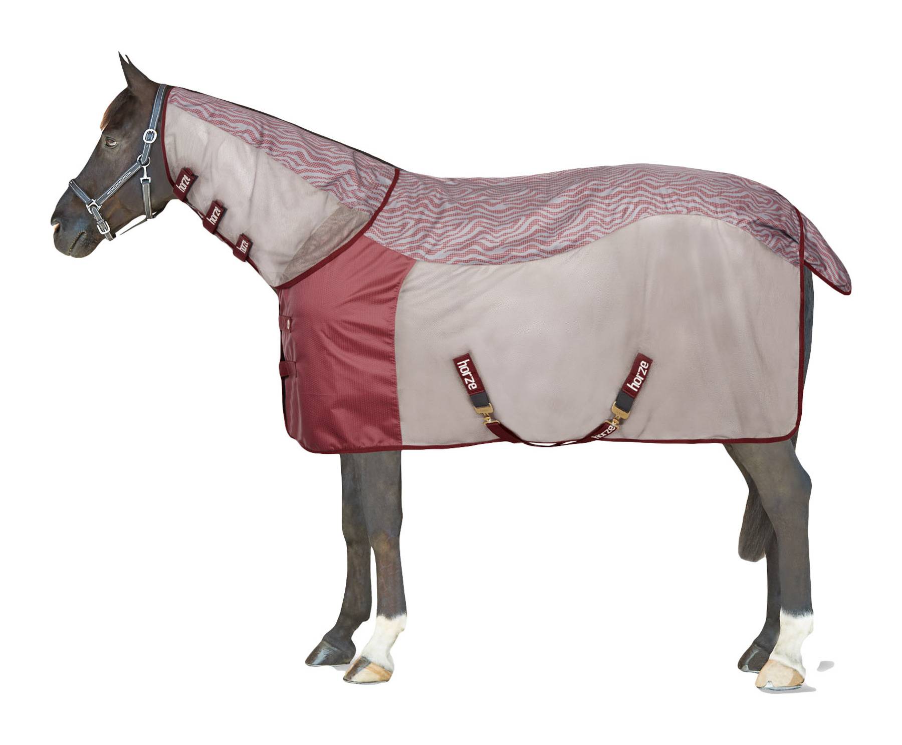 Horze Kenya Hybrid Turnout with  Mesh and Detachable Neck