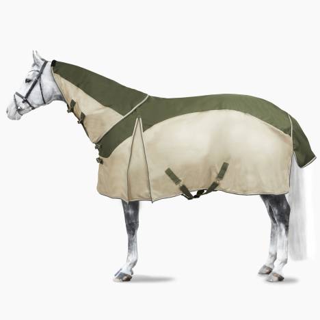 B Vertigo Jordan Hybrid Turnout Mesh Blanket with Detachable Neck