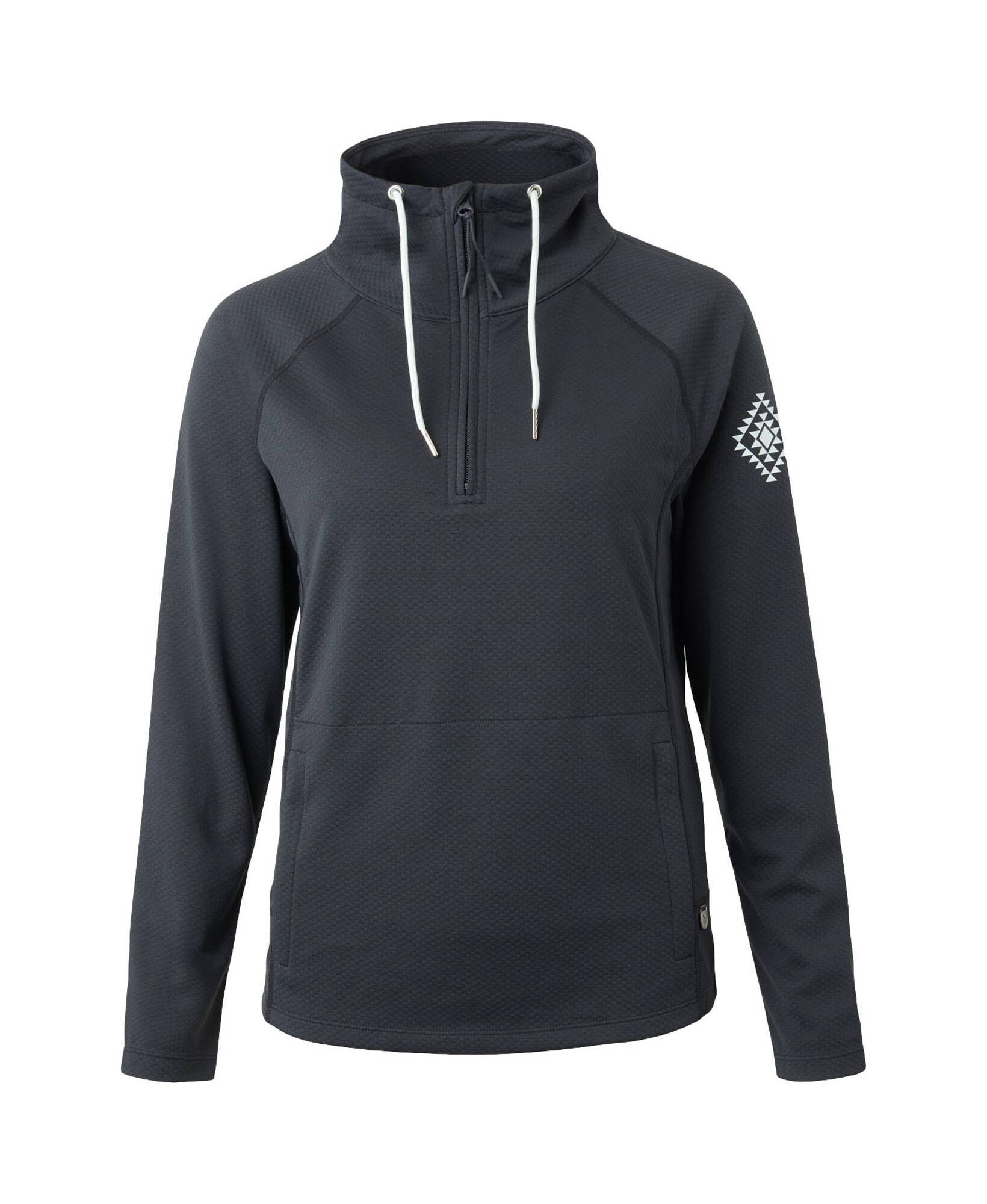 Horze Ladies Ira Technical Half Zip Sweatshirt with High Neck