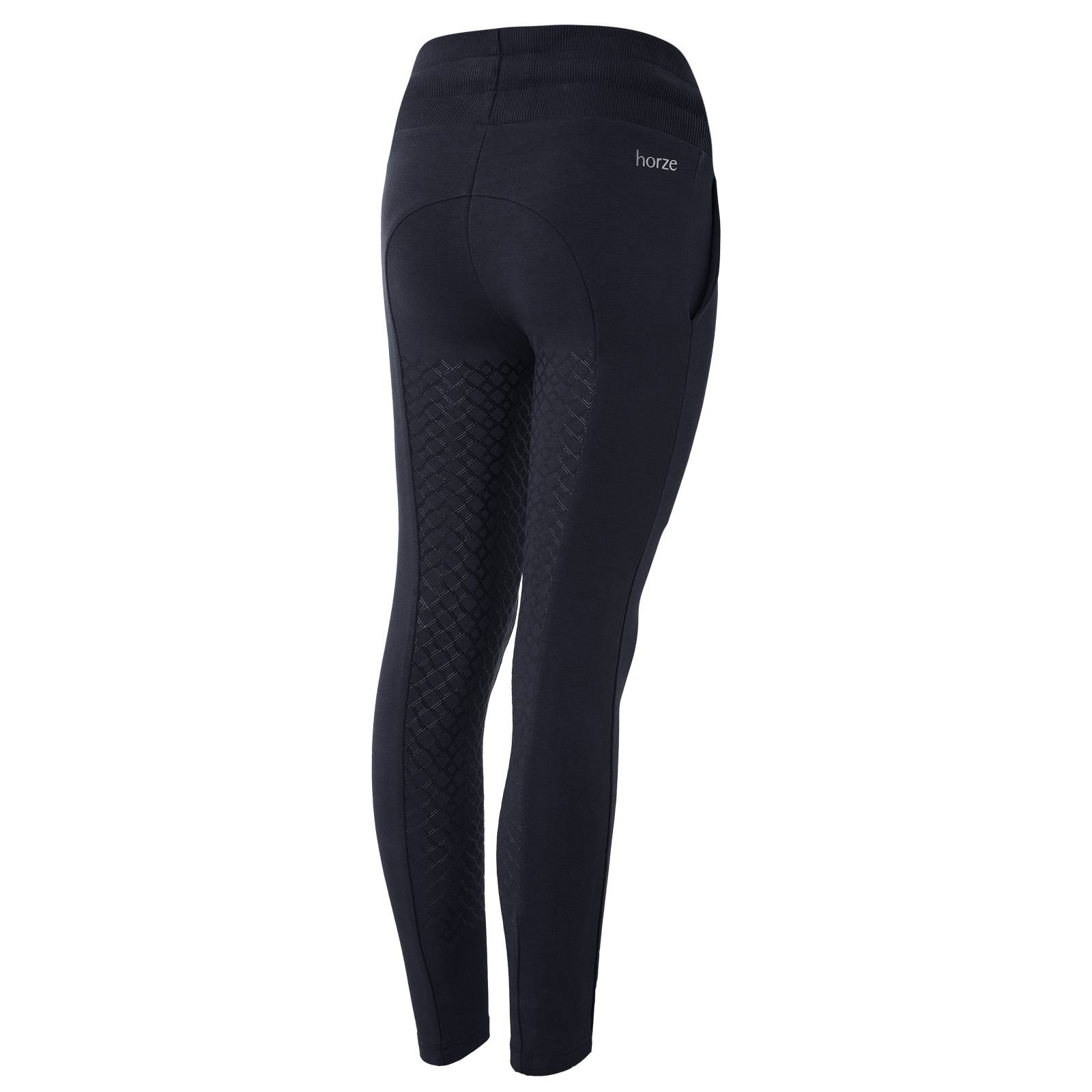 Horze Jr Kids Emmie Organic Cotton Full Seat Tights
