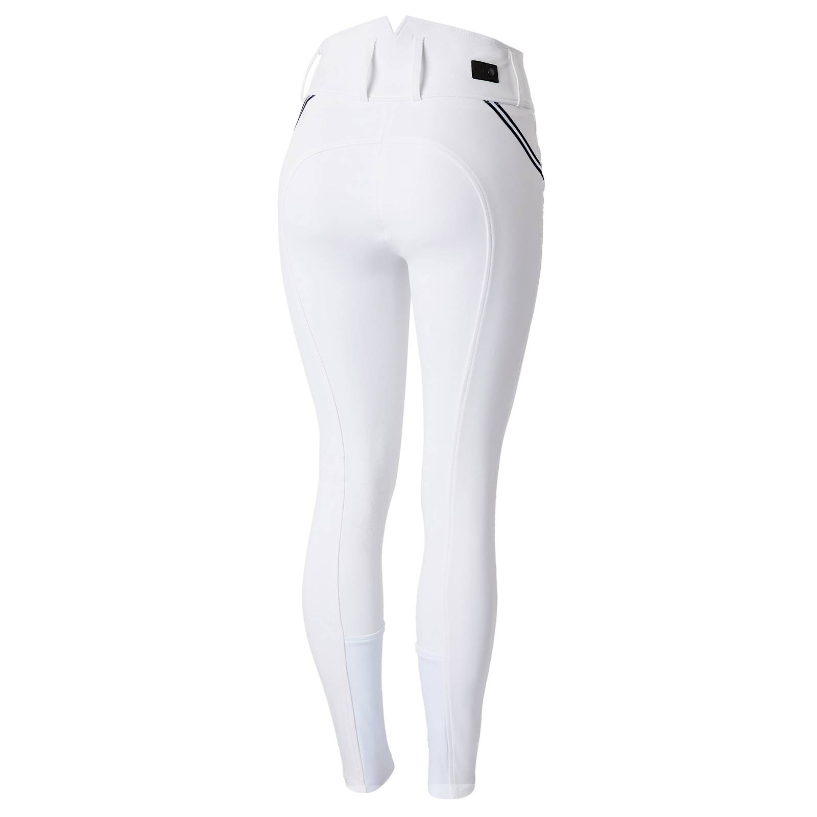 Horze Ladies Della High Waist Knee Grip Breeches with Piping Tape