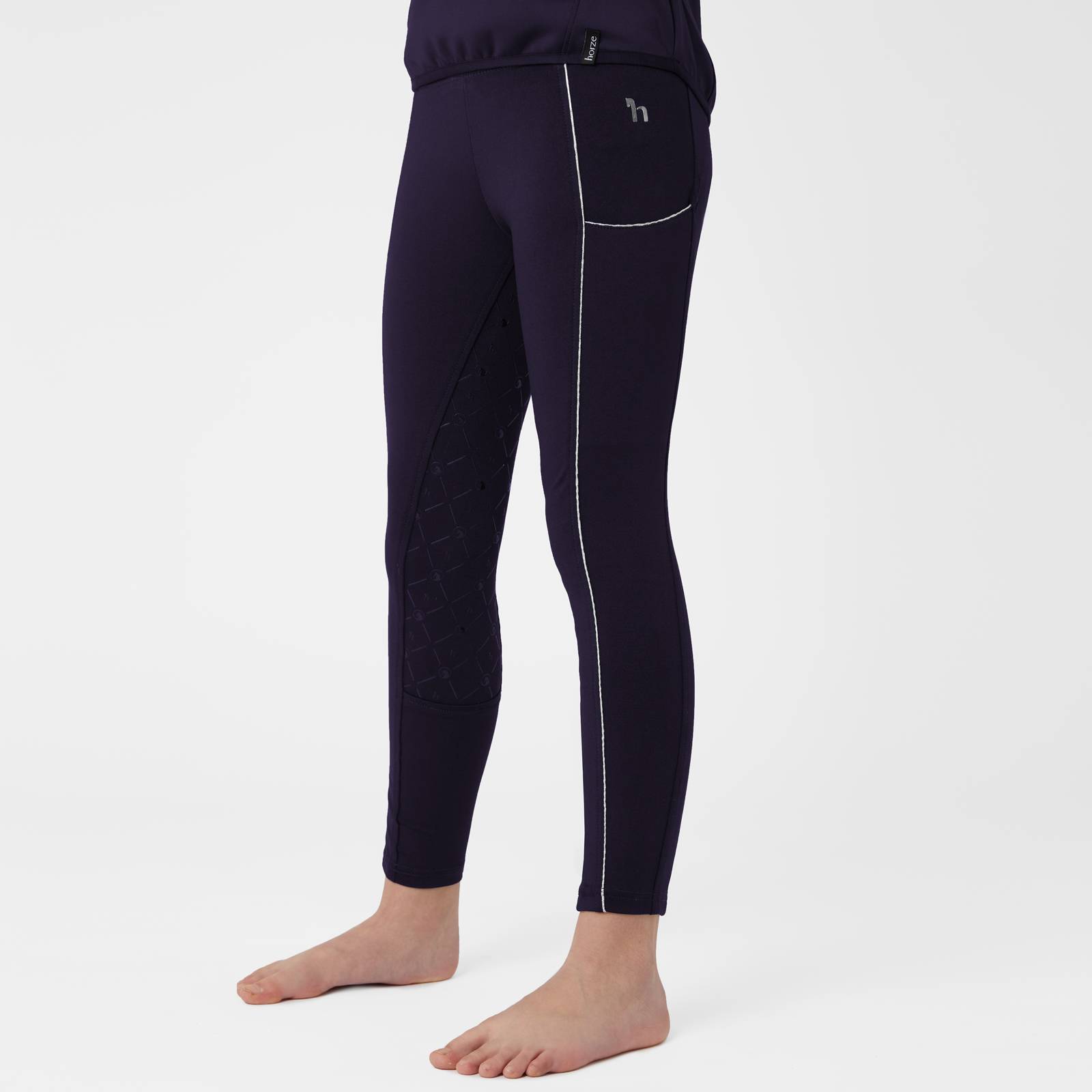 Horze Kids Ella Soft Stretch Full Seat Tights
