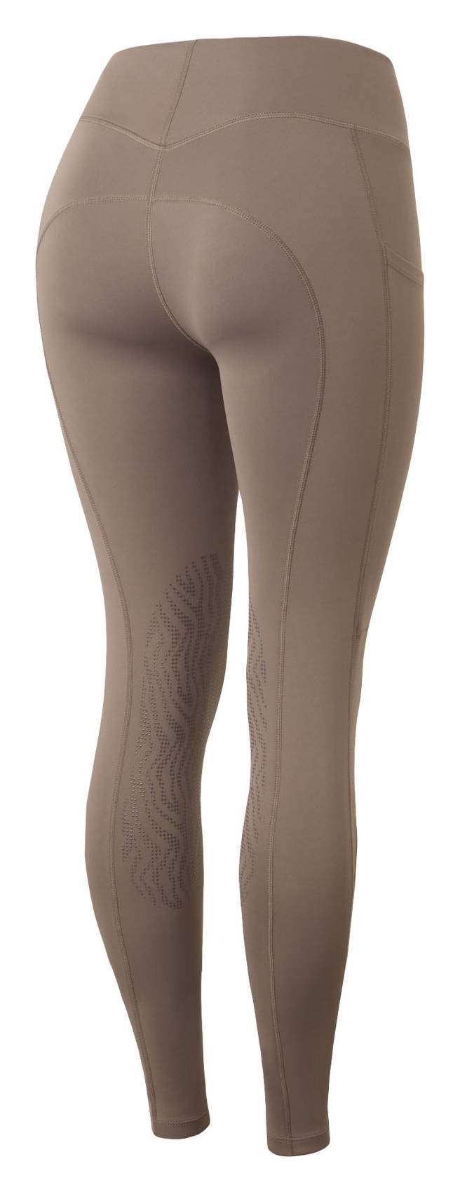 Horze Ladies Alyssa High Waist UV Pro Knee Patch Tights