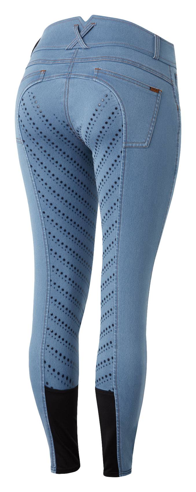 Horze Ladies Denim Full Seat Breeches