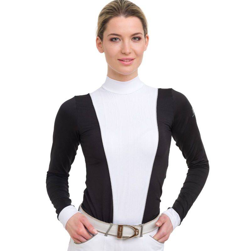 Cavalliera Ladies Riding Show Shirt Queen - Long Sleeve