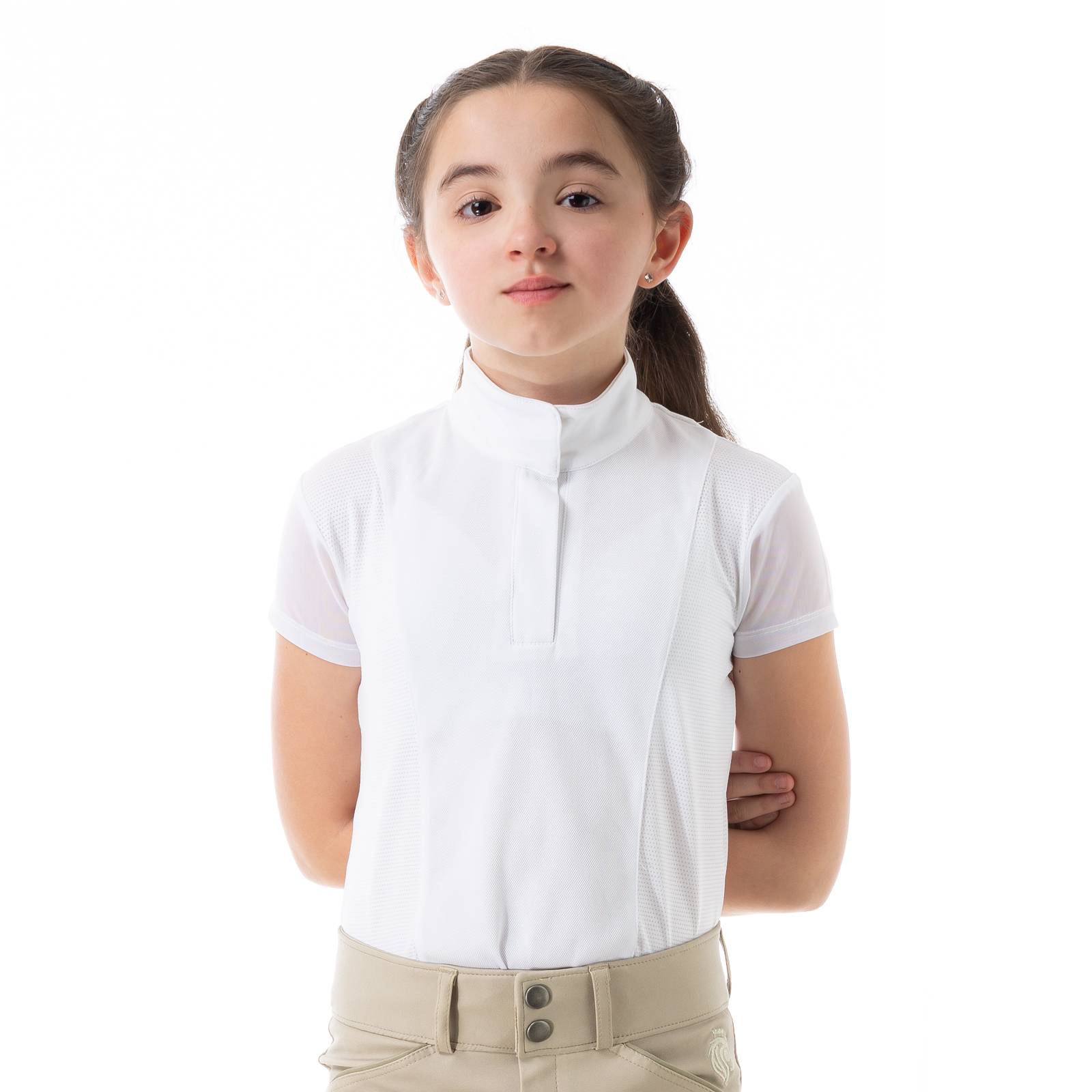 Equinavia Charlotte Kids Short Sleeved Show Shirt