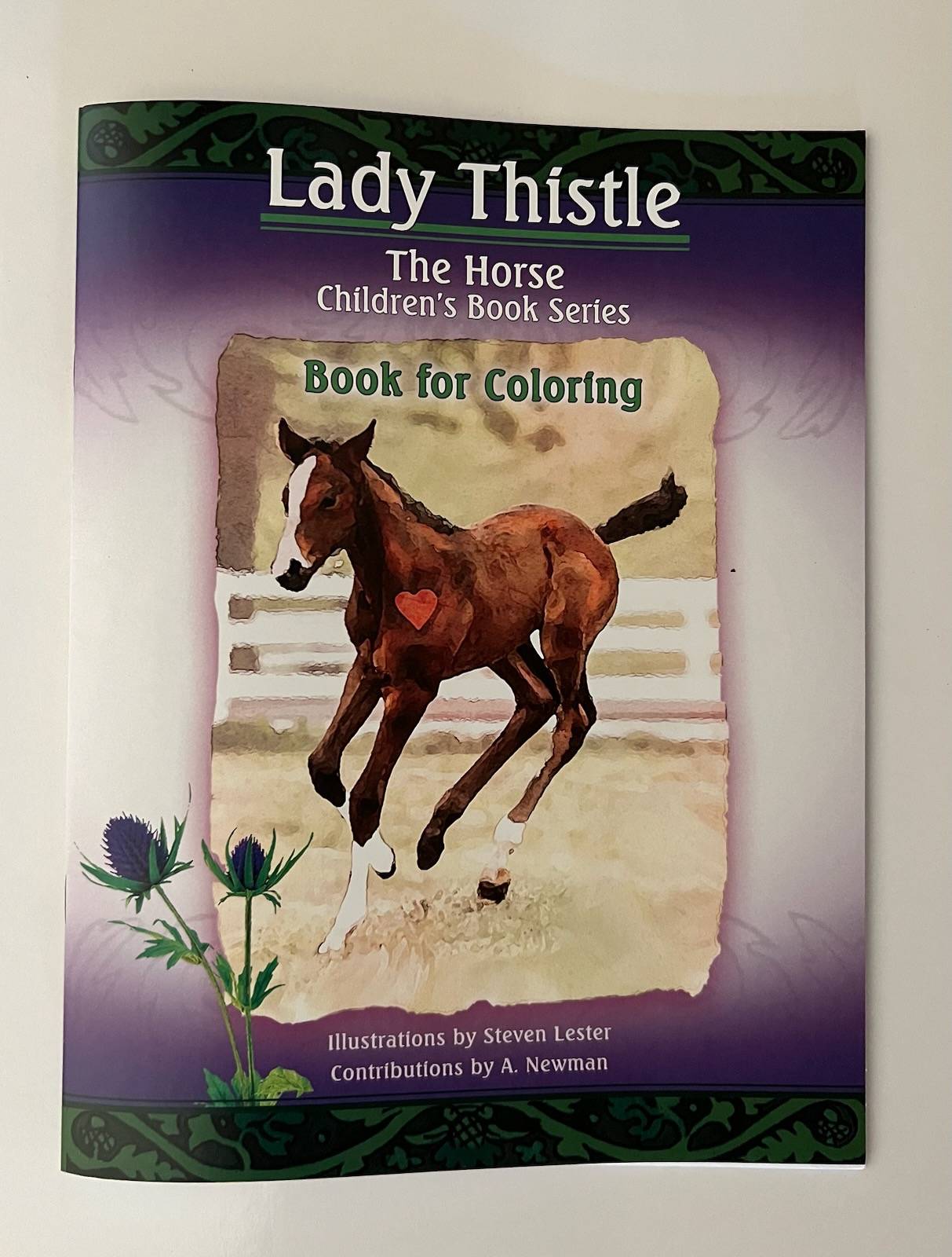 Lady Thistle Coloring Book