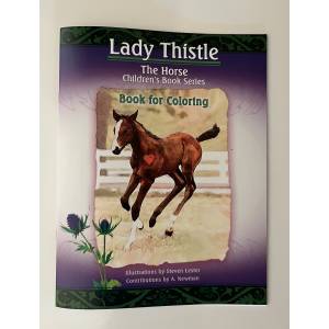 Lady Thistle Coloring Book