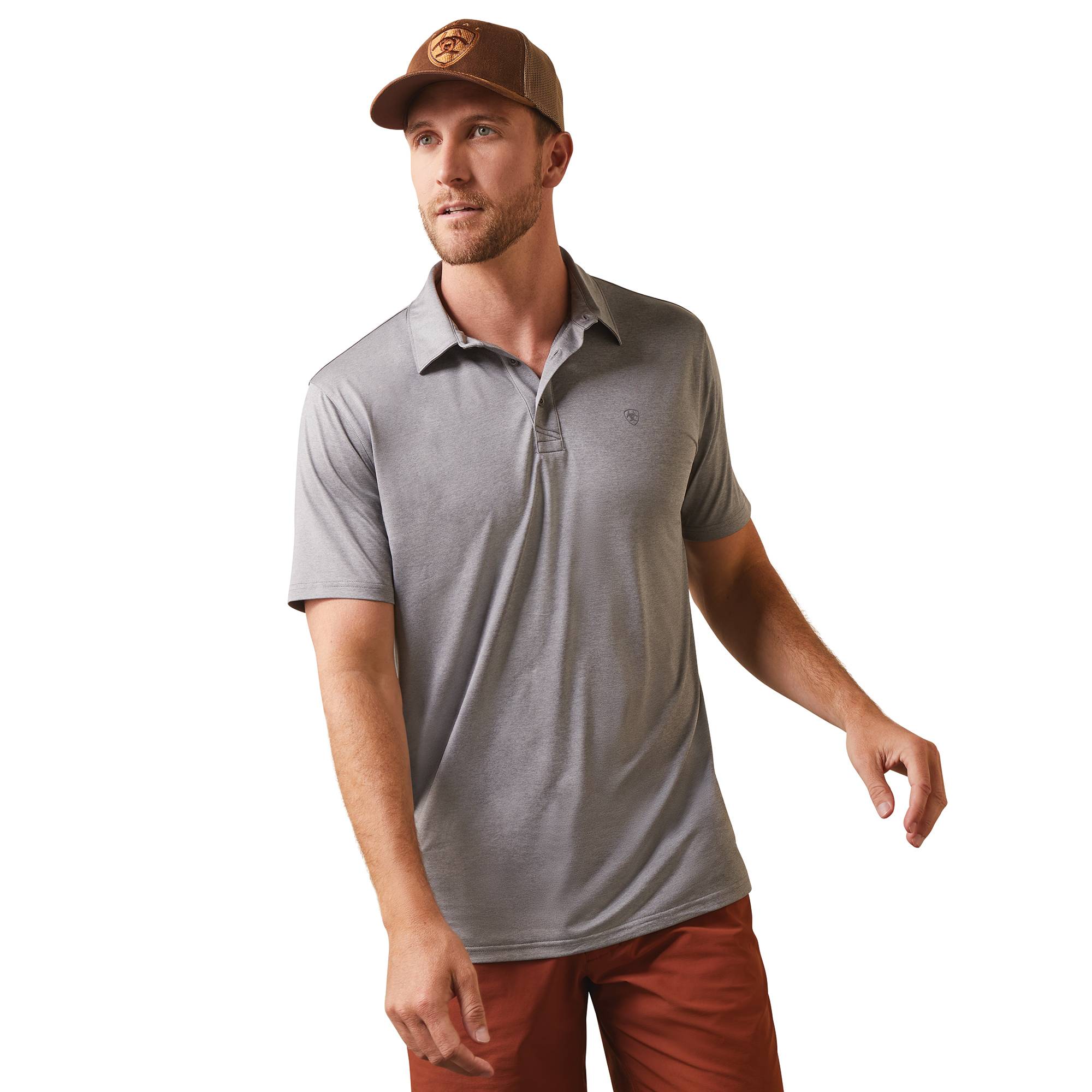 Ariat: Men's Charger Navy 2.0 Fitted Polo – La Raza Western Wear