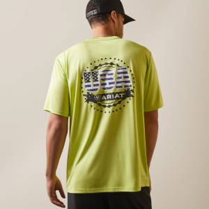 Ariat Mens Charger Ariat Seal Tee Shirt