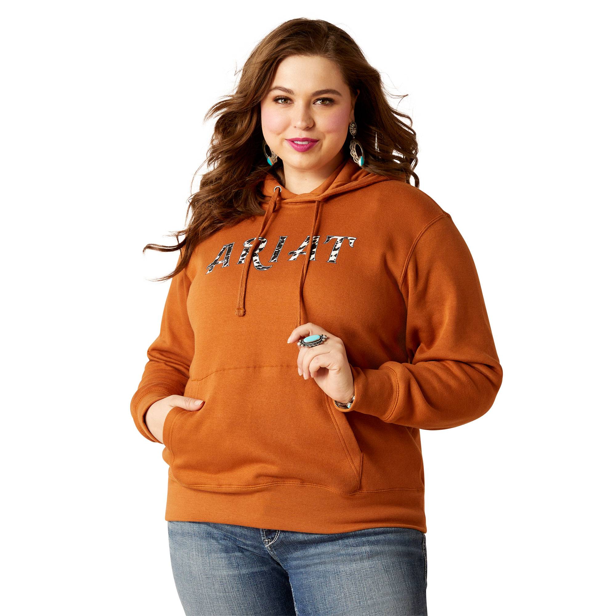 Ariat Ladies REAL Cow Hyde Hoodie