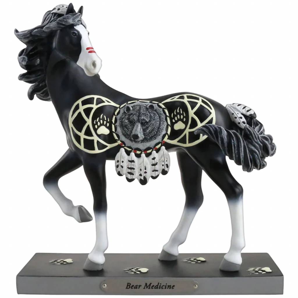 Painted Ponies Bear Medicine Figurine