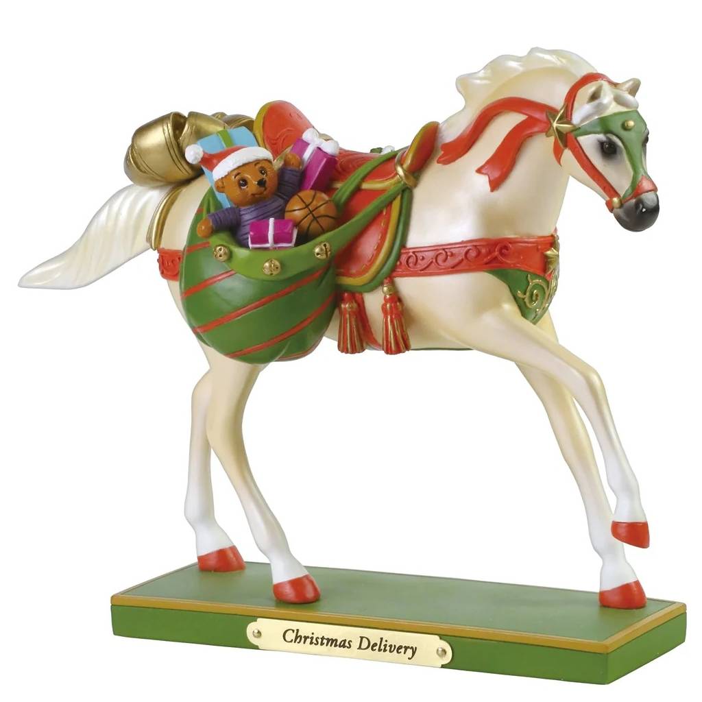 Painted Ponies Christmas Delivery 2021 Figurine