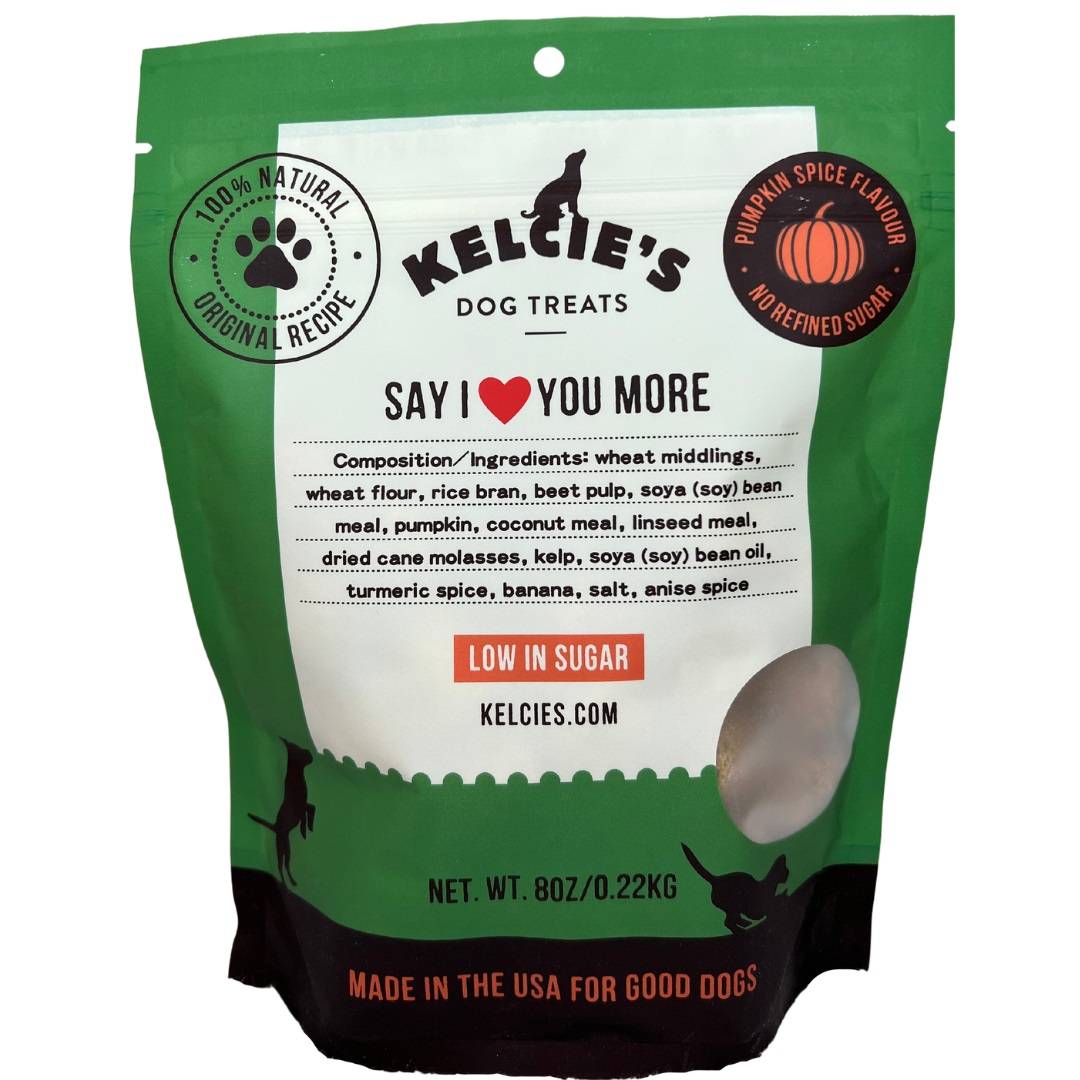 Kelcies Pumpkin Spice Dog Treats