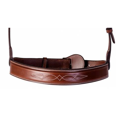 Huntley Sedgwick Fancy Stitched 1-3/8" Inch Wide Noseband