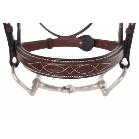 Huntley Sedgwick Fancy Stitched 1" Inch Wide Noseband